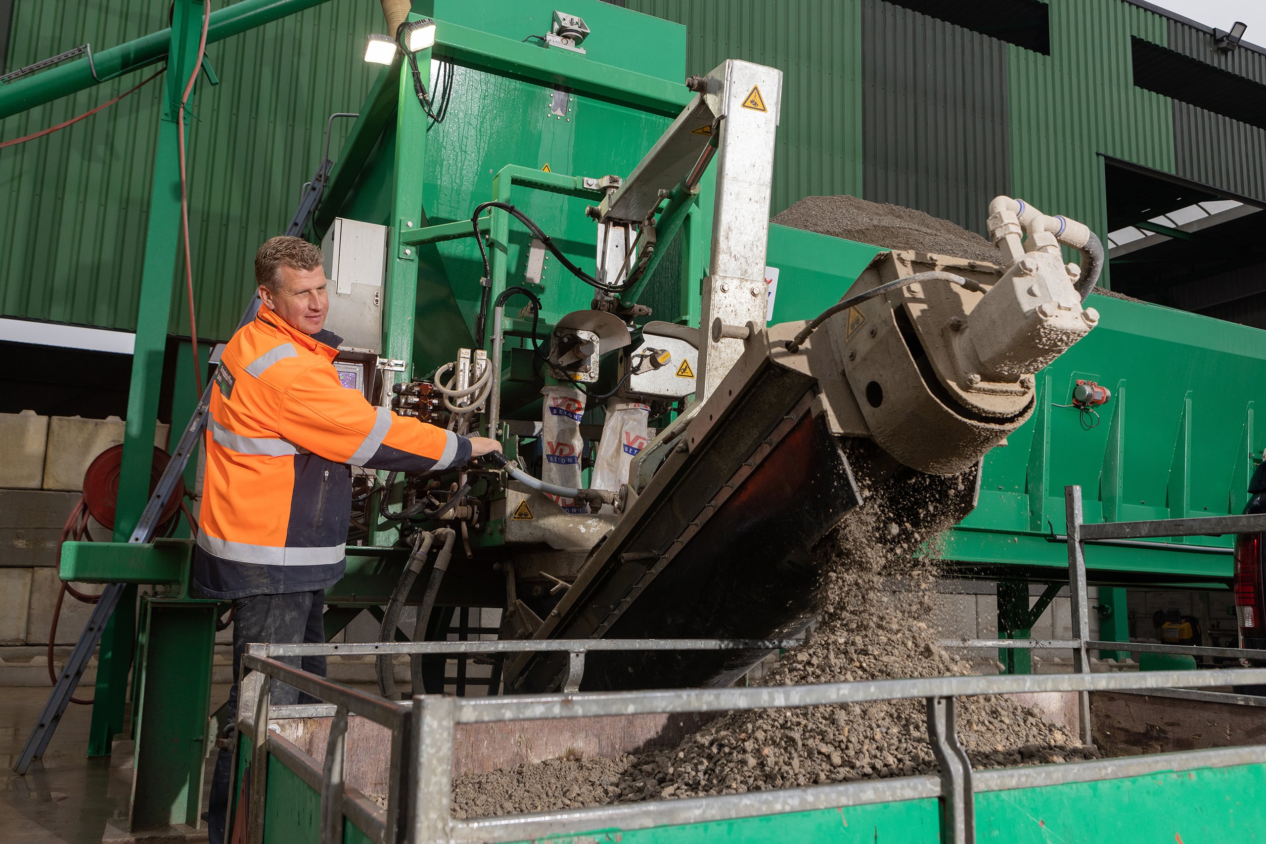 beton bestellen bij grondstoffenbank agriport